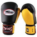 Боксерские перчатки Twins Special (BGVL-3-2T black/yellow)